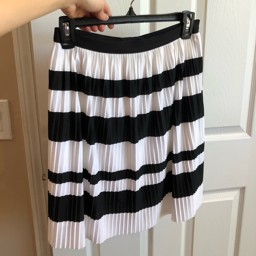 Black and white skirt